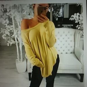 Bamboo Fabric Yellow Shirt